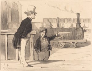 Hvis min maskine er god? Det tror jeg... af Honoré Daumier