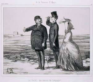 Kunstneres souvenirs - I La Varenne-Saint-Maur af Honoré Daumier