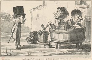 Så væmmes ikke sådan... af Honoré Daumier