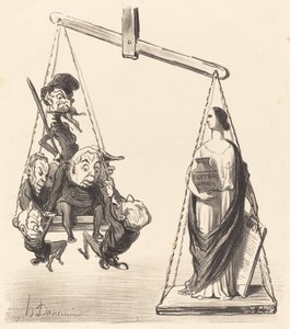 Almindeligt valg af Honoré Daumier