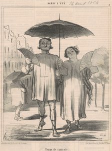 Hedebølge outfit af Honoré Daumier