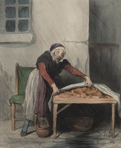 The Chapter of Interpretations, plade 8: Hver forbrænding frygter koldt vand af Honoré Daumier