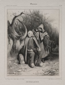Den ugyldige af Honoré Daumier