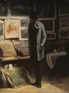 Tryksamleren, ca. 185763. af Honoré Daumier