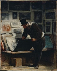 Tryksamleren af Honoré Daumier