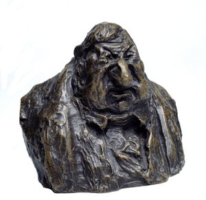 Busterne af "Celebrites du Juste Milieu" "" karikatur af Jean Marie Fruchard (1786 - 1872), stedfortræder. Le Degout personificeret 
