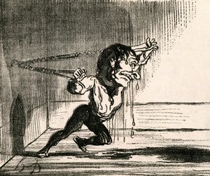 Menneskets regenerering gennem gymnastik af Honoré Daumier
