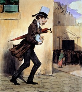 Besparelserne, der bringer hans opsparing til Caisse d