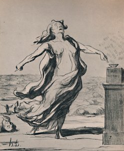 This Has Killed That, 1871, 1946 af Honoré Daumier