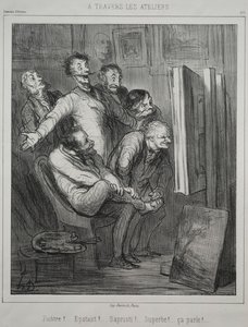 Gennem Studierne af Honoré Daumier