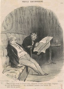 Stå midt i...omvæltninger... af Honoré Daumier