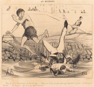Her er din idé! Kommunen der drikker en shot... af Honoré Daumier
