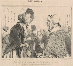 Værsgo, hvad har du? af Honoré Daumier