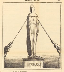 Skyd, det balancerer af Honoré Daumier