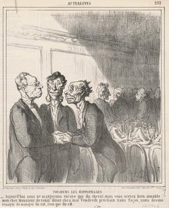 Altid Hippofagerne af Honoré Daumier