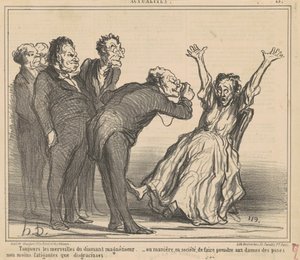 Altid diamantens vidundere... af Honoré Daumier