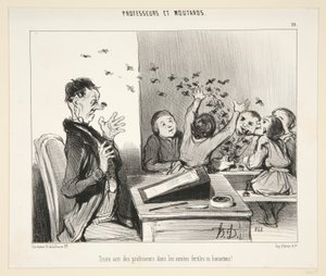 Lærernes triste skæbne? - #19 pf Professorer og sennep af Honoré Daumier