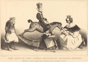 Meget høj og meget potent legit sennep og sennep af Honoré Daumier