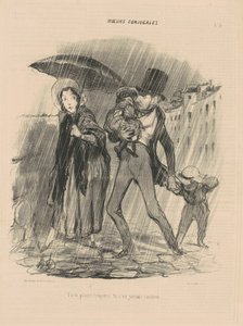 Du klager altid, du er aldrig glad. af Honoré Daumier