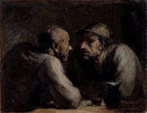 To drikker af Honoré Daumier