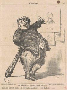 En nyomvendt bonapartist af Honoré Daumier