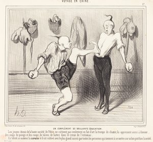 Et supplement til strålende uddannelse af Honoré Daumier