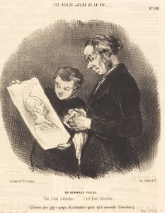 En kærlig hyldest af Honoré Daumier