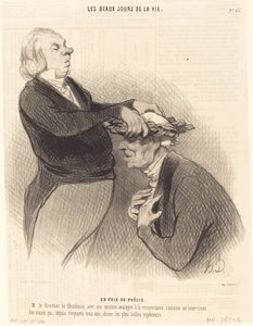 En poesipris af Honoré Daumier