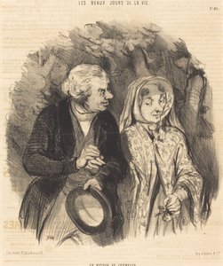 En tilbagevenden til ungdommen af Honoré Daumier