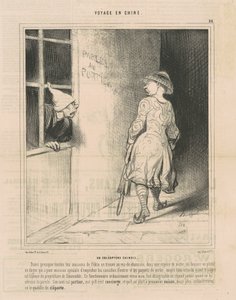 En kinesisk bille af Honoré Daumier