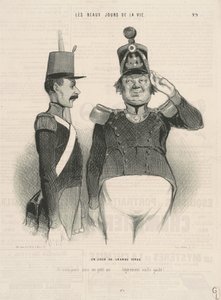 En god dag af Honoré Daumier
