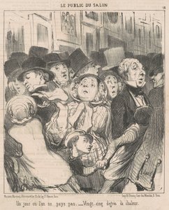 En dag, hvor vi ikke betaler af Honoré Daumier