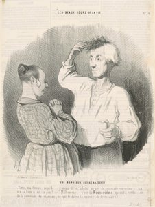 En herre, der bliver yngre af Honoré Daumier