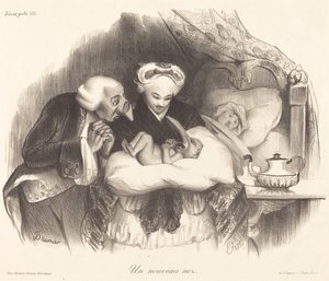 En ny næse af Honoré Daumier