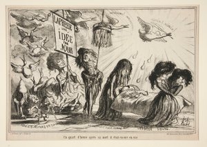 En fjerdedel af af Honoré Daumier
