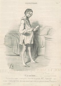 En date kan være... af Honoré Daumier