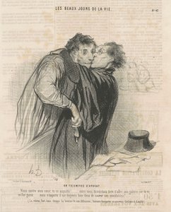 En advokats triumf af Honoré Daumier