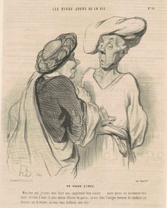 En skik fra Indien af Honoré Daumier