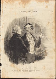 En elskerinde i Operaen af Honoré Daumier