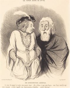 Repræsentation har fordele af Honoré Daumier