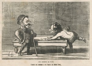 En regnvejrsdag af Honoré Daumier
