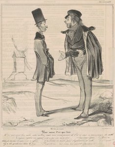 En slumrende guldgrube af Honoré Daumier