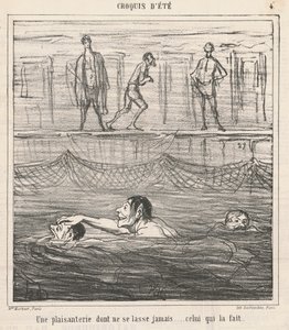 En joke, der aldrig bliver træt af... af Honoré Daumier