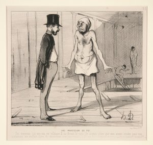 En trosbekendelse af Honoré Daumier