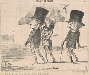 Nå, folk har en... fanden måde... af Honoré Daumier