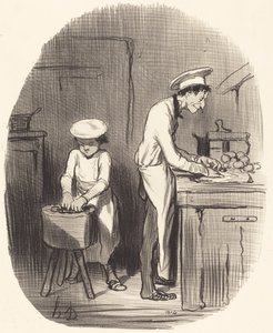 Kan du se knægt, du tager fejl... af Honoré Daumier
