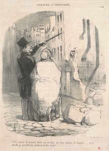 Se hvordan de havde beskadiget... af Honoré Daumier