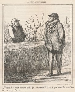 Nabo, er du ligesom mig? ... af Honoré Daumier