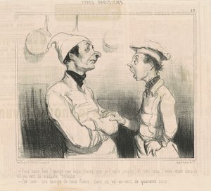 Du kender den svamp du sagde... af Honoré Daumier