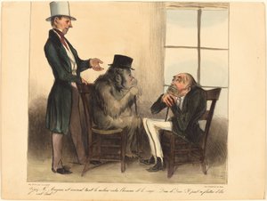 Se, hr. Mayeux, dette dyr... af Honoré Daumier